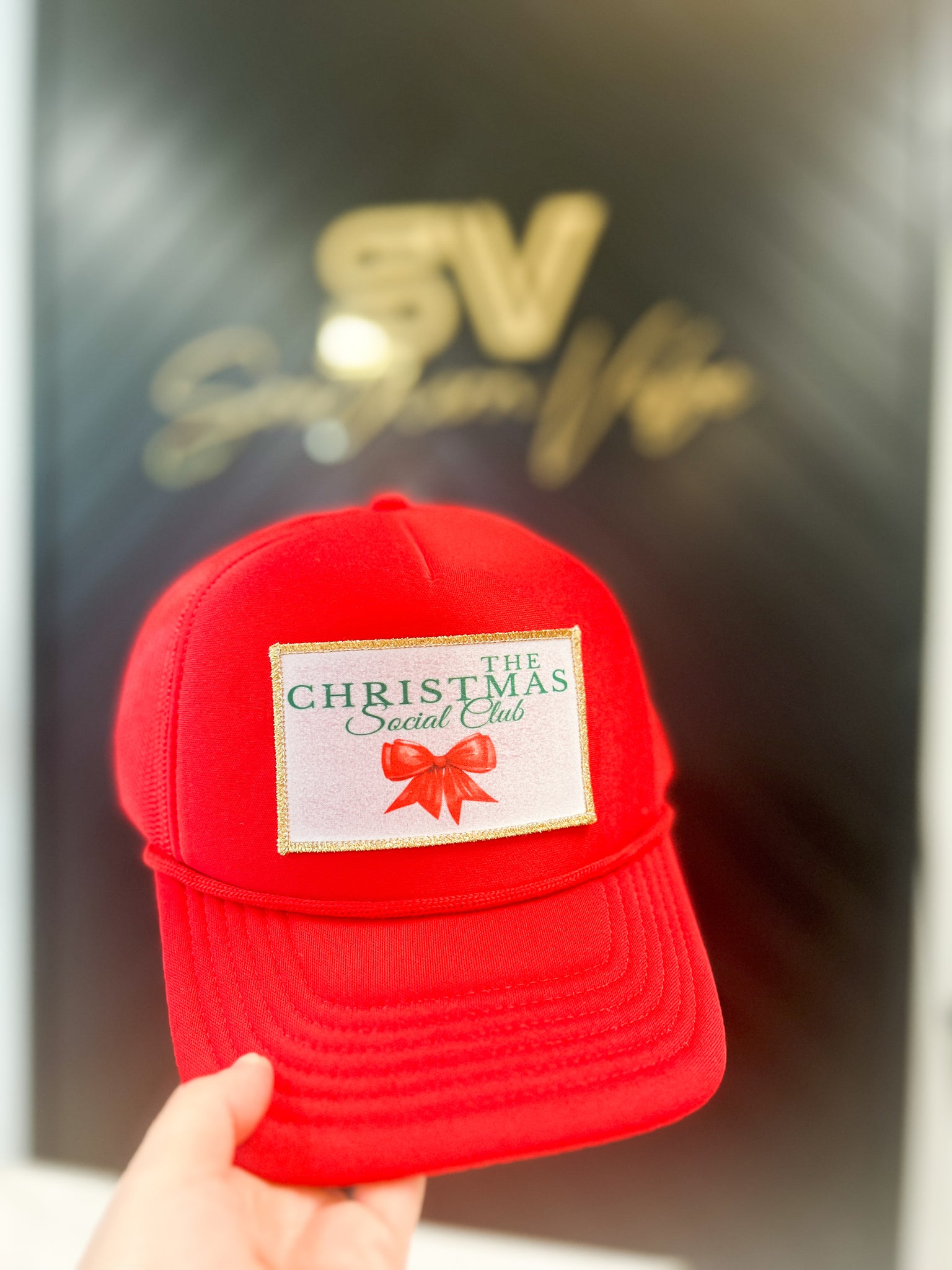 Christmas Social Club Trucker