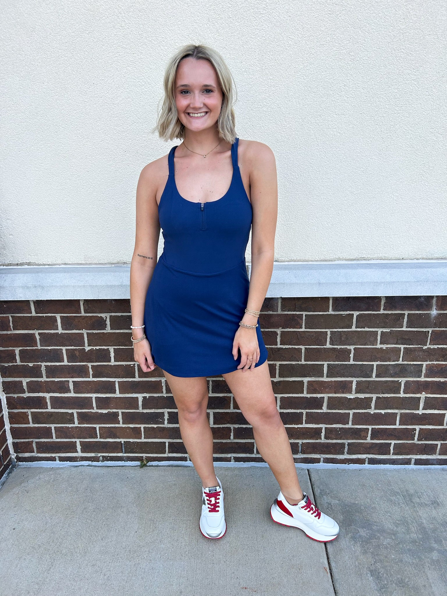 Activewear Dress// Navy