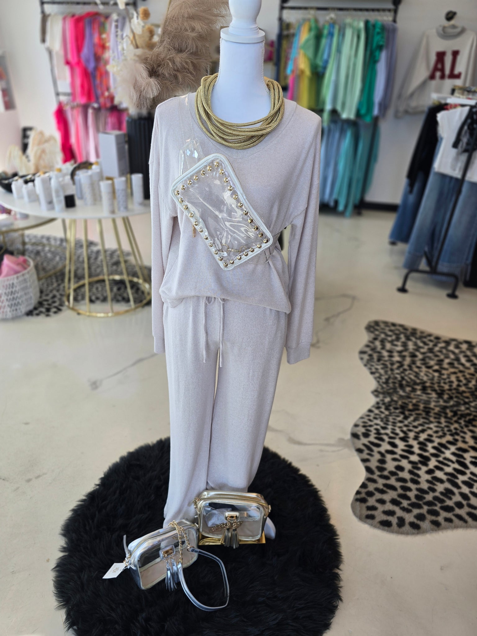 Buttery Hacci 2pc Set with Wide Leg Pants