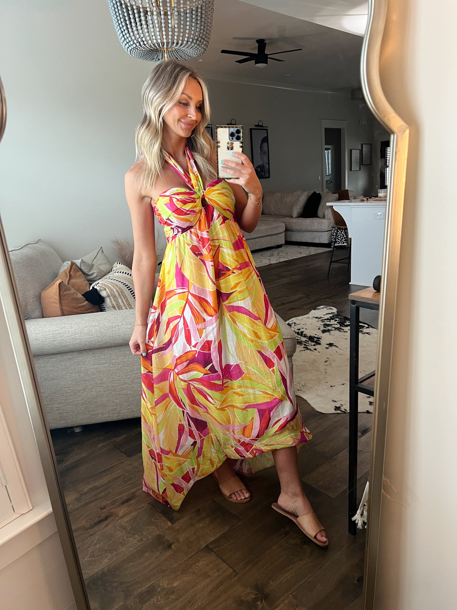 Multi Floral Maxi