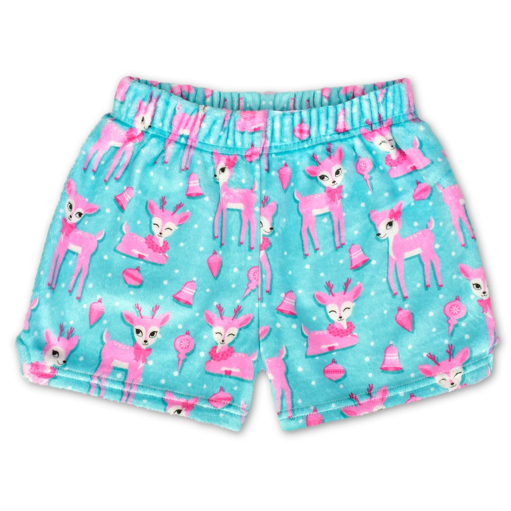 Dashing Doe Plush Girls PJ Shorts