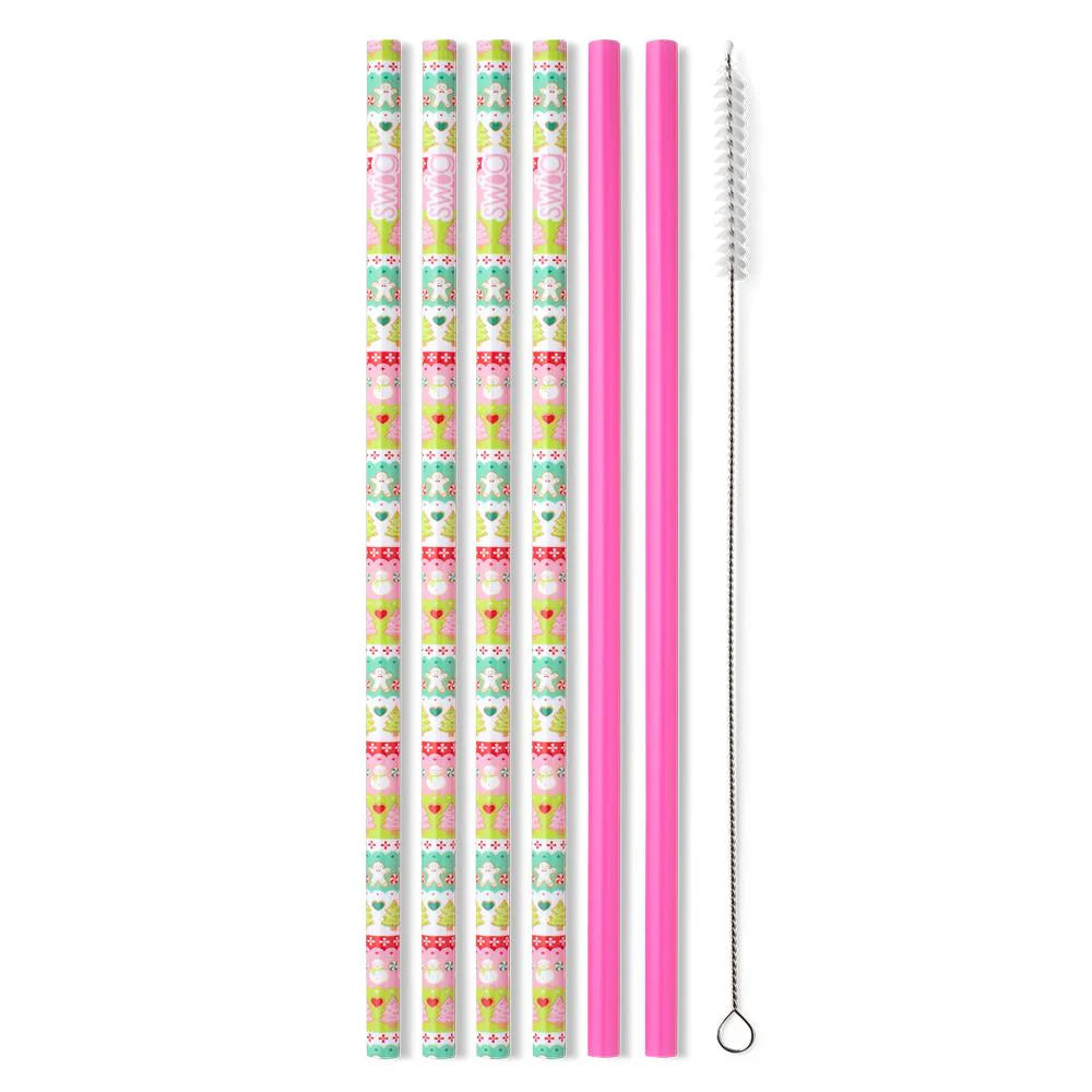 Cookie Jar Reusable Straw Set