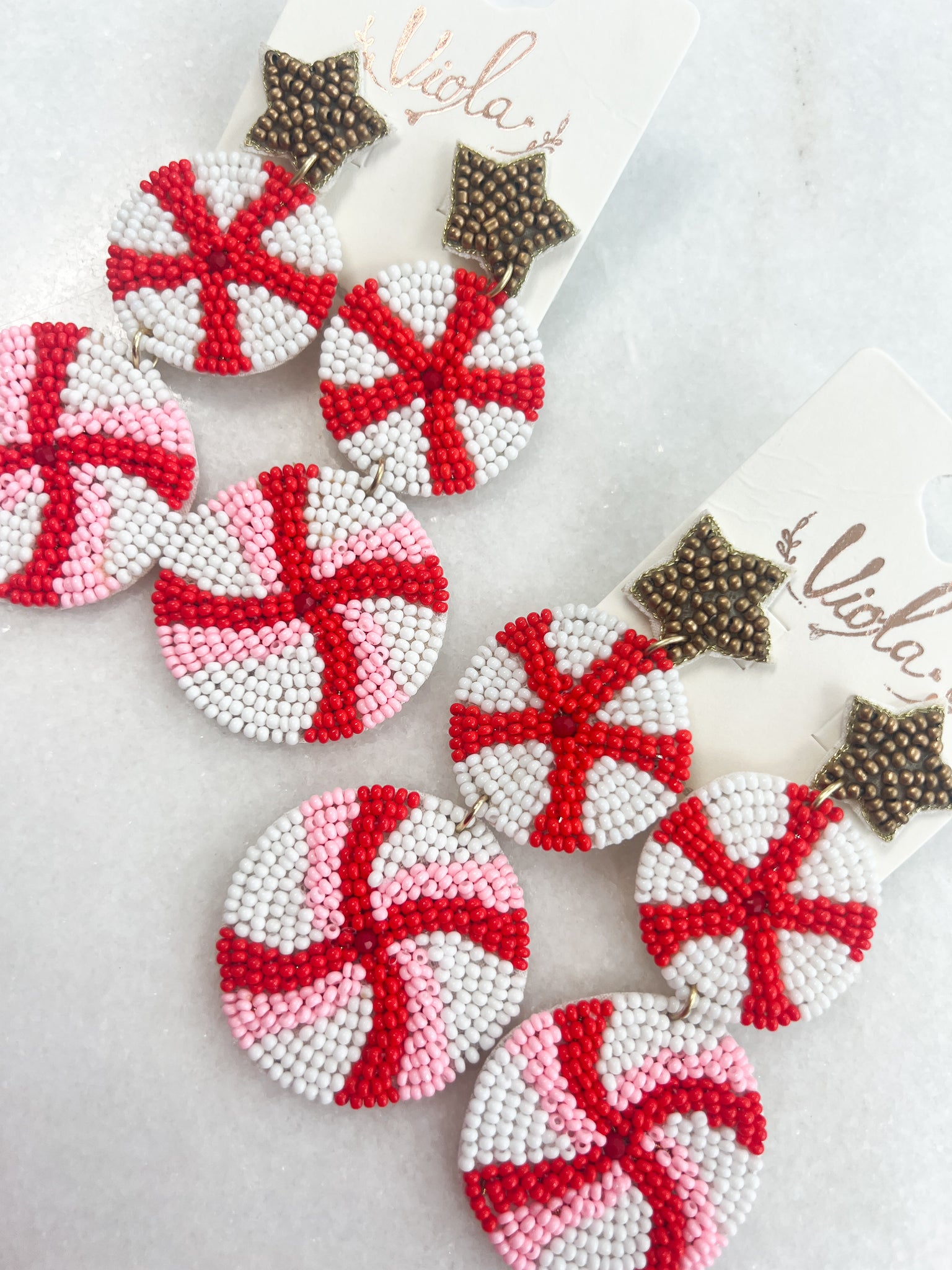 Peppermint Earrings