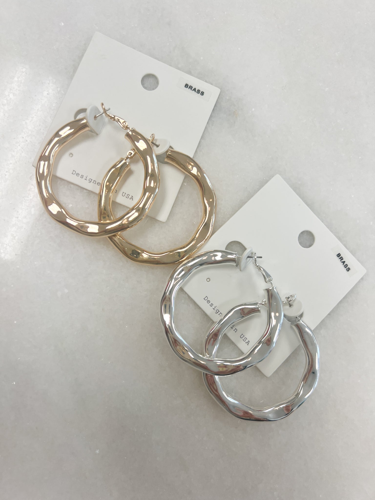 Hammered Hoops