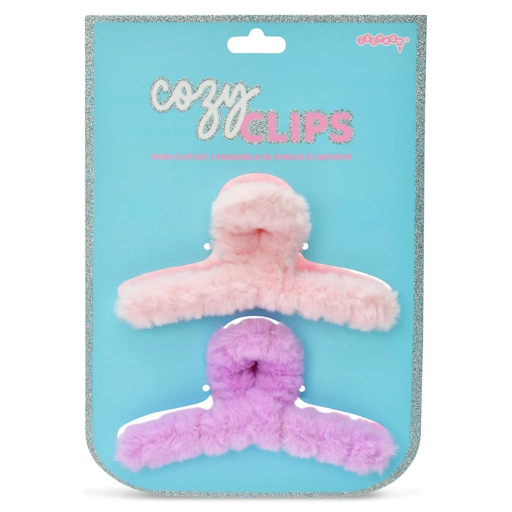 iScream Fleece Hair Clips