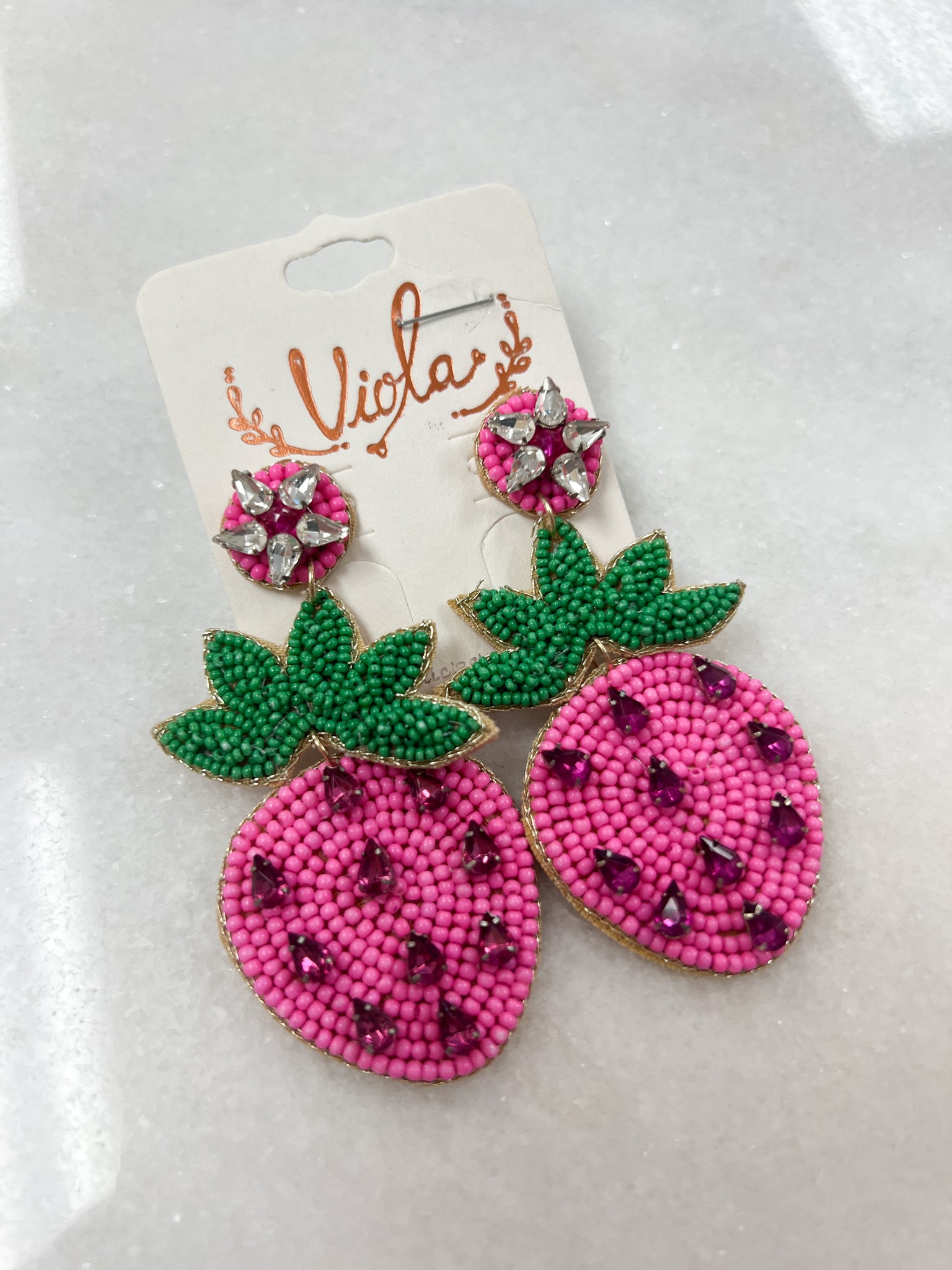 Beaded Strawberry