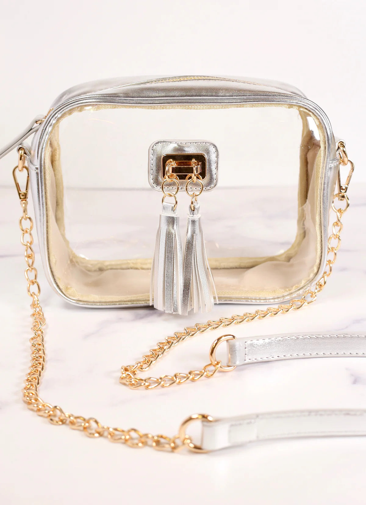 Addison Clear Crossbody // 4 Colors