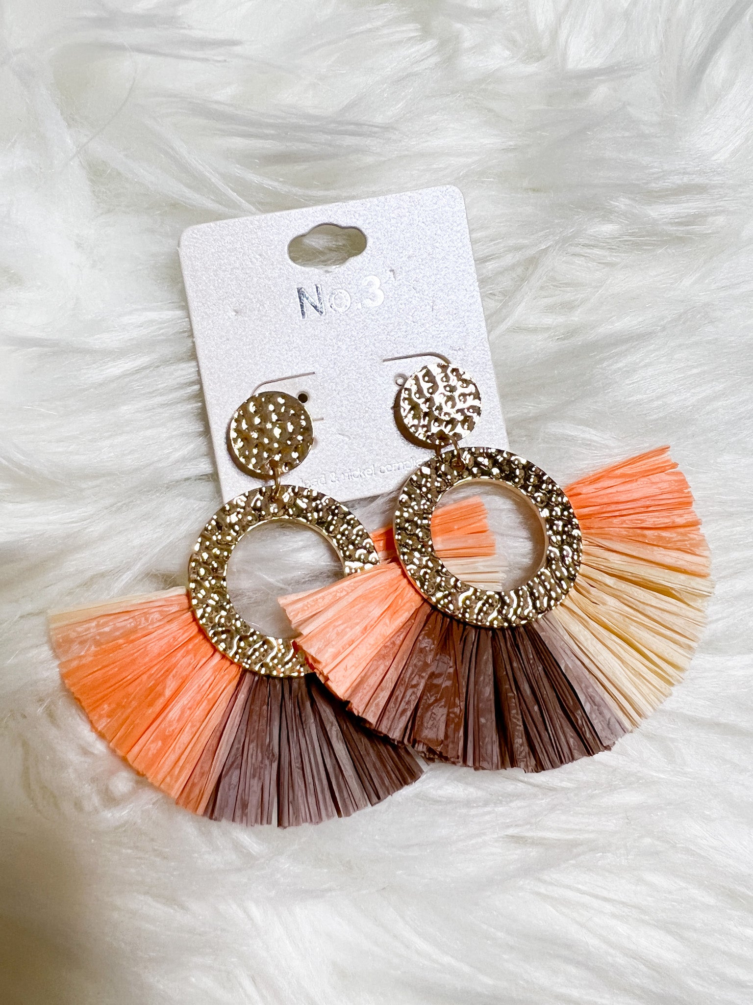 Shades Of Nudes Fan Tassel